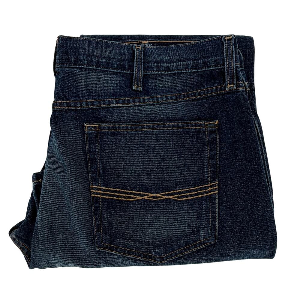 Ariat Roadhouse Jeans Mens 40x32 Blue Low Rise Boot Cut Denim